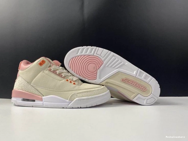 MaikeSneakers Retro Jordan Rust (W) Sail Pink 3 Air CK9246-116 0731